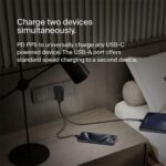 Custom Belkin Hybrid Wall Charger 25W + Power Bank 5K - 8
