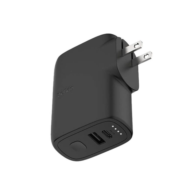 Custom Belkin Hybrid Wall Charger 25W + Power Bank 5K