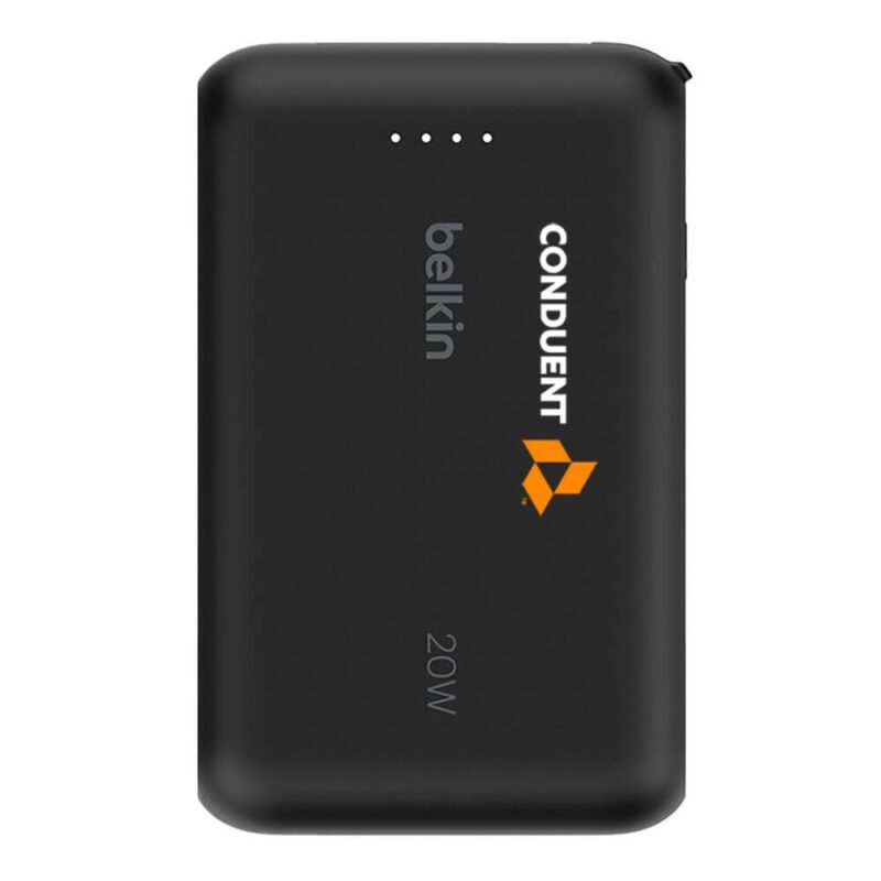 Custom Belkin Power Bank 10K with Integrated Cable - 1