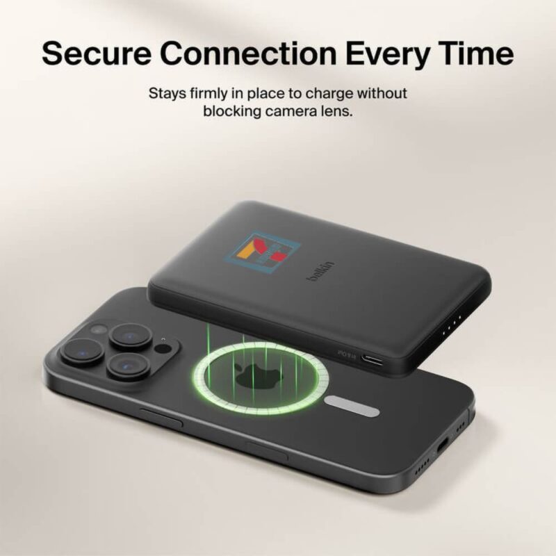 Custom Belkin Slim Magnetic Power Bank 5K - 4